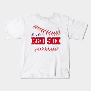 boston red sox baseball Kids T-Shirt